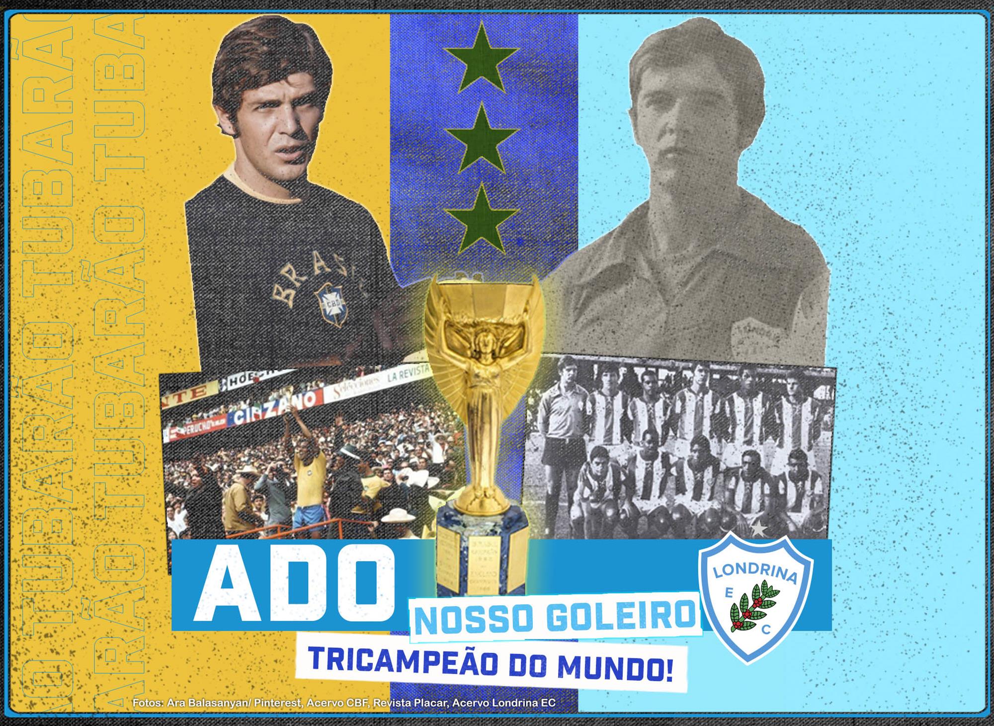 Do Londrina para o Tricampeonato Mundial com a Seleção Brasileira em 1970